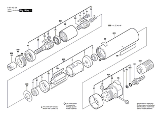 BOSCH Bausatz | Ersatzteile f�r 180 WATT-SERIE - 3607030381