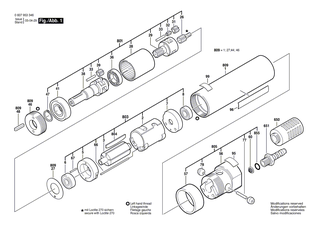BOSCH Bausatz | Ersatzteile f�r 180 WATT-SERIE - 3607030381