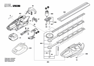 BOSCH Lagerbrücke | Ersatzteile für AHS 48 LI | 2609003669