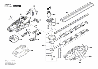 BOSCH Torx-Zylinderschraube M3x5-8.8-Z | Ersatzteile für AHS 52 LI | 2603414048