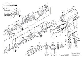 BOSCH Ersatzteilgruppe | Ersatzteile f�r 370 WATT-SERIE, 550 WATT-SERIE - 3607031005