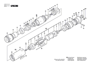 BOSCH Ersatzteilgruppe | Ersatzteile f�r 370 WATT-SERIE - 3607031016