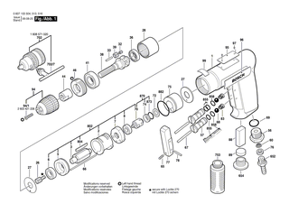BOSCH Ersatzteilgruppe | Ersatzteile f�r 180 WATT-SERIE - 3607031038