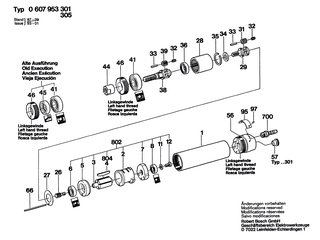 BOSCH Ersatzteilgruppe | Ersatzteile f�r 180 WATT-SERIE - 3607031047