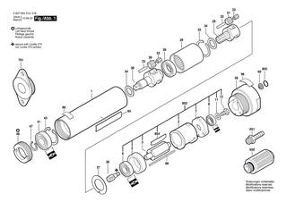 BOSCH Ersatzteilgruppe | Ersatzteile f�r 120 WATT-SERIE - 3607031058
