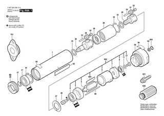 BOSCH Ersatzteilgruppe | Ersatzteile f�r 120 WATT-SERIE - 3607031058