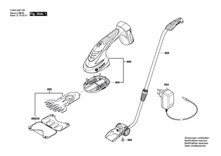BOSCH Ladegert EU 230V/7,2-10,8V | Ersatzteile fr AGS 10,8 LI | 2609007262