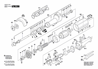 BOSCH Befestigungssatz | Ersatzteile f�r Geradschleifer,...