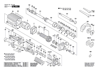 BOSCH Befestigungssatz | Ersatzteile f�r Geradschleifer, Hf-Geradschleifer - 3607031290