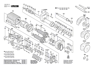 BOSCH Schaltersatz | Ersatzteile f�r Geradschleifer, Hf-Geradschleifer - 3607031298