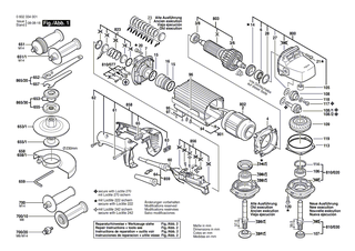 BOSCH Erdungsmaterialsatz | Ersatzteile f�r Hf-Geradschleifer, Geradschleifer - 3607031299