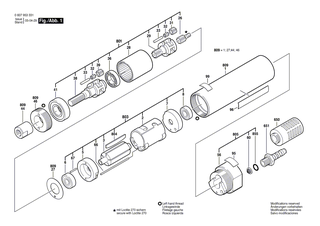 BOSCH Ersatzteilgruppe 5 STUECK | Ersatzteile f�r 180 WATT-SERIE - 3607031304