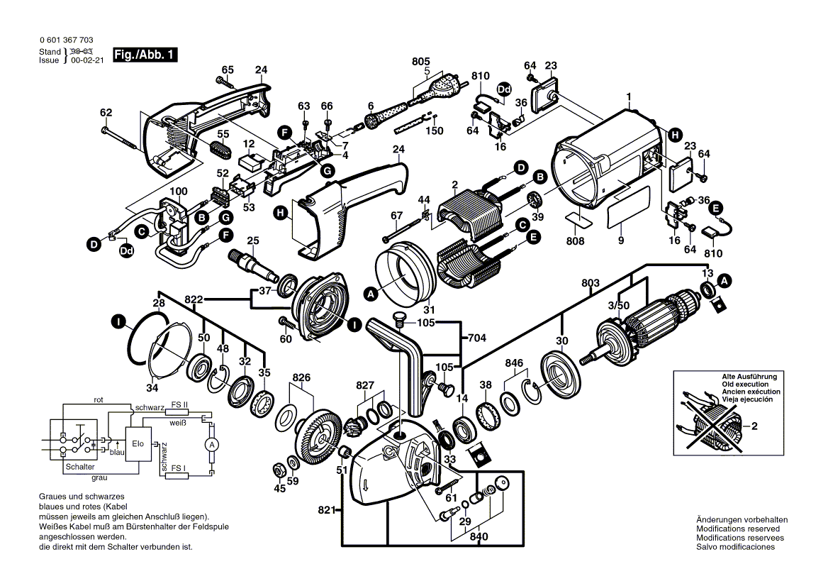BOSCH Getriebegehäuse | Ersatzteile für GSF 100 A - 3607031336 