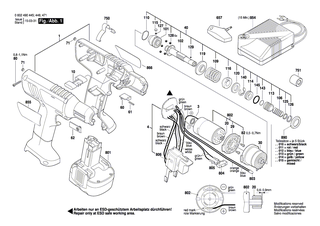 BOSCH Bausatz | Ersatzteile f�r EXACT 6, EXACT 4 - 3607031534