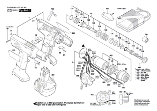 BOSCH Bausatz | Ersatzteile f�r EXACT 2, BT-EXACT 2 - 3607031546