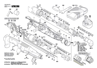 BOSCH Gleichstrommotor | Ersatzteile f�r ANGLE EXACT 17 - 3607031587