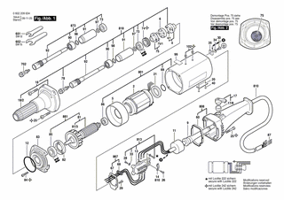 BOSCH Ersatzteilgruppe | Ersatzteile f�r Geradschleifer -...