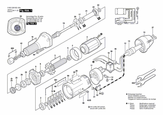 BOSCH Ersatzteilgruppe | Ersatzteile f�r Geradschleifer -...