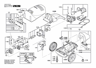 BOSCH Schraube | Ersatzteile für AQUATAK 110 | F016F03335