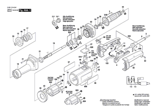 BOSCH Schraubensatz | Ersatzteile f�r GGS 16, GGS 6 S - 3607031662