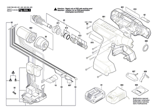 BOSCH Schildersatz | Ersatzteile f�r EXACT ION 2-700 -...