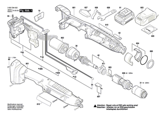 BOSCH Elektronikmodul | Ersatzteile f�r ANGLE EXACT ION...