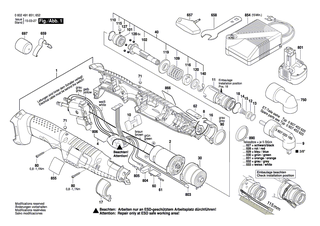 BOSCH EL-Baugruppe | Ersatzteile f�r BT ANGLE EXACT 15, BT ANGLE EXACT 2 - 3607200095