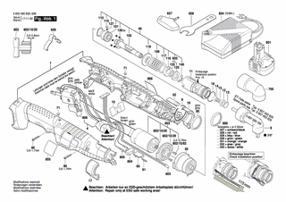 BOSCH EL-Baugruppe | Ersatzteile f�r ANGLE EXACT 15,...