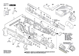 BOSCH EL-Baugruppe | Ersatzteile f�r ANGLE EXACT 15, ANGLE EXACT 8 - 3607200108