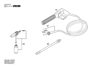 BOSCH Schraube | Ersatzteile fr AQUATAK 10 | F016F03336