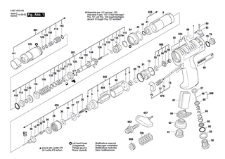 BOSCH Schraubendreher | Ersatzteile für ANGLE EXACT 40-280, ANGLE EXACT 30-380 - 3607950027