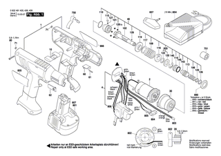 BOSCH Schraubendreher | Ersatzteile für ANGLE EXACT 40-280, ANGLE EXACT 30-380 - 3607950027
