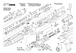 BOSCH Schraubendreher | Ersatzteile für ANGLE EXACT 40-280, ANGLE EXACT 30-380 - 3607950027