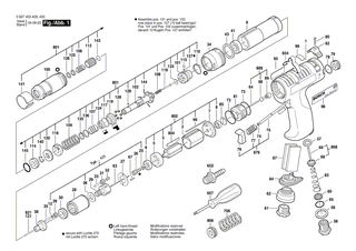 BOSCH Schraubendreher | Ersatzteile für ANGLE EXACT 40-280, ANGLE EXACT 30-380 - 3607950027