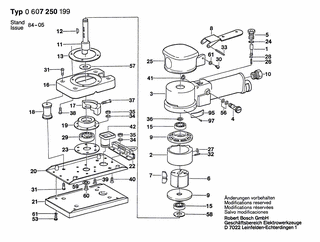 BOSCH Schwingmetall | Ersatzteile für 50 WATT-SERIE - 3609200253