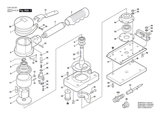 BOSCH Dichtscheibe | Ersatzteile f�r 50 WATT-SERIE, Pw-Exzenterschleifer - 3609200275