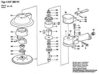 BOSCH Druckfeder | Ersatzteile f�r 50 WATT-SERIE, Pw-Exzenterschleifer - 3609200299