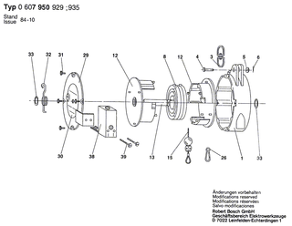 BOSCH Achse | Ersatzteile f�r Federzug - 3609200360