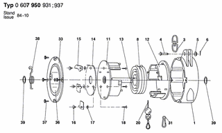 BOSCH Trommelh�lfte | Ersatzteile f�r Federzug - 3609200465