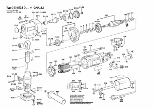 BOSCH Schutzkappe | Ersatzteile f�r GNA 3,2 - 3609201157