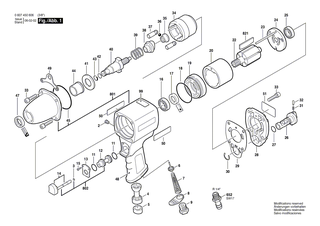BOSCH Schraube | Ersatzteile f�r DDS 1/2, DDS 3/8 UT R-8055 - 3609201398
