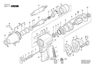 BOSCH Druckfeder | Ersatzteile f�r DDS 1/2, DDS 3/8 UT R-8055 - 3609201407