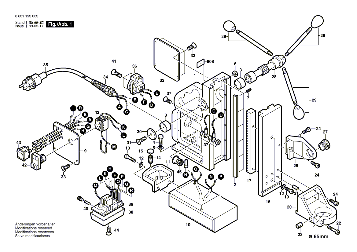 BOSCH Klemmband | Ersatzteile für GMB 32 - 3609201502