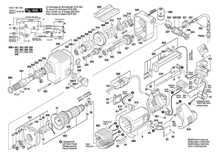 BOSCH Ritzelwelle | Ersatzteile für GDB 2200 WE, GDB 2500 WE - 3609201560