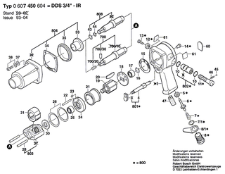 BOSCH Schraube | Ersatzteile f�r DDS 1/2, DDS 3/4 - 3609202121
