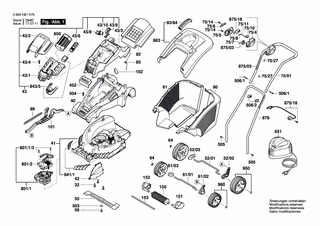 BOSCH Schaltergehäuse | Ersatzteile für ROTAK 43 LI | F016L66235