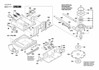 BOSCH Druckfeder | Ersatzteile f�r GFF 22 A - 3609202379
