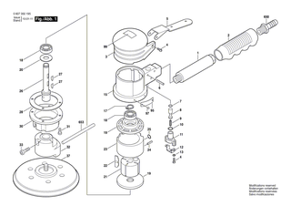 BOSCH Schleifteller | Ersatzteile f�r Pw-Exzenterschleifer, 170 WATT-SERIE - 3609202475