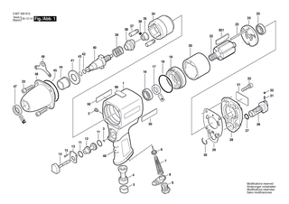 BOSCH Radialdichtring | Ersatzteile für DDS 3/8 UT R-8055, DDS 1/2 Y-355 H - 3609202567
