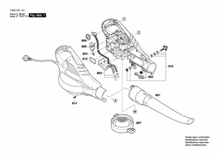 BOSCH Saugrohr | Ersatzteile für ALS 30 | F016F04945